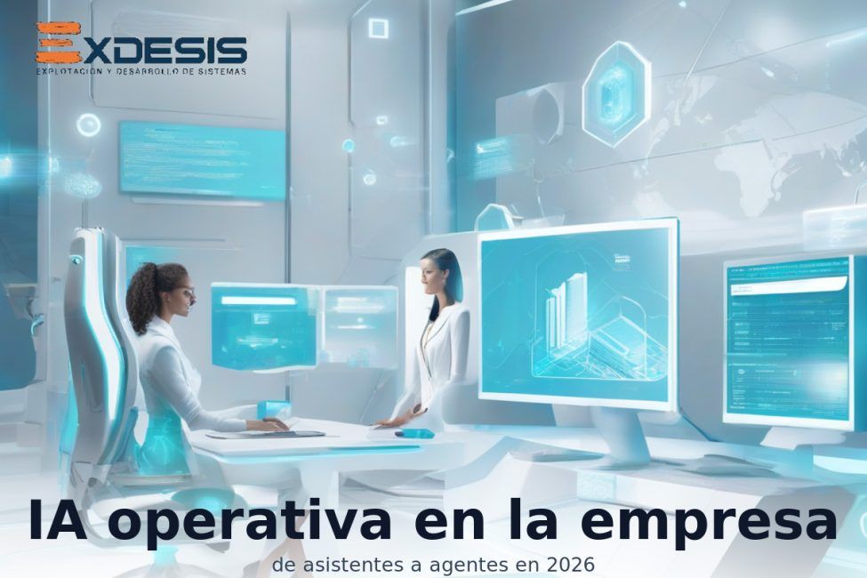 IA operativa en la empresa, asistentes y agentes en 2026