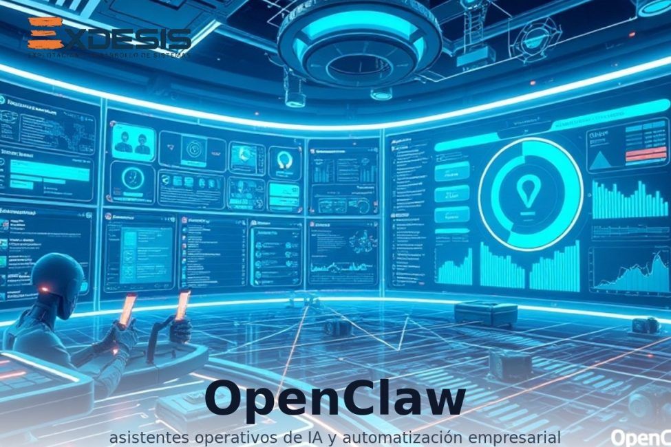 OpenClaw y automatización empresarial, cabecera editorial ajustada al formato de Exdesis