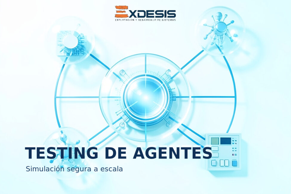 Portada editorial de Exdesis sobre ToolSimulator de AWS para testing seguro de agentes con herramientas.
