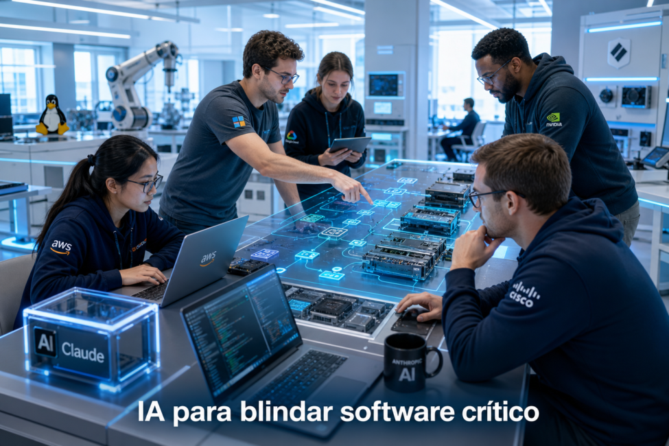 Portada editorial de Exdesis sobre Project Glasswing de Anthropic y la defensa del software crítico con IA.