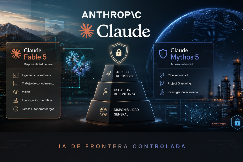 Claude Fable 5 y Claude Mythos 5 como IA de frontera con acceso empresarial controlado
