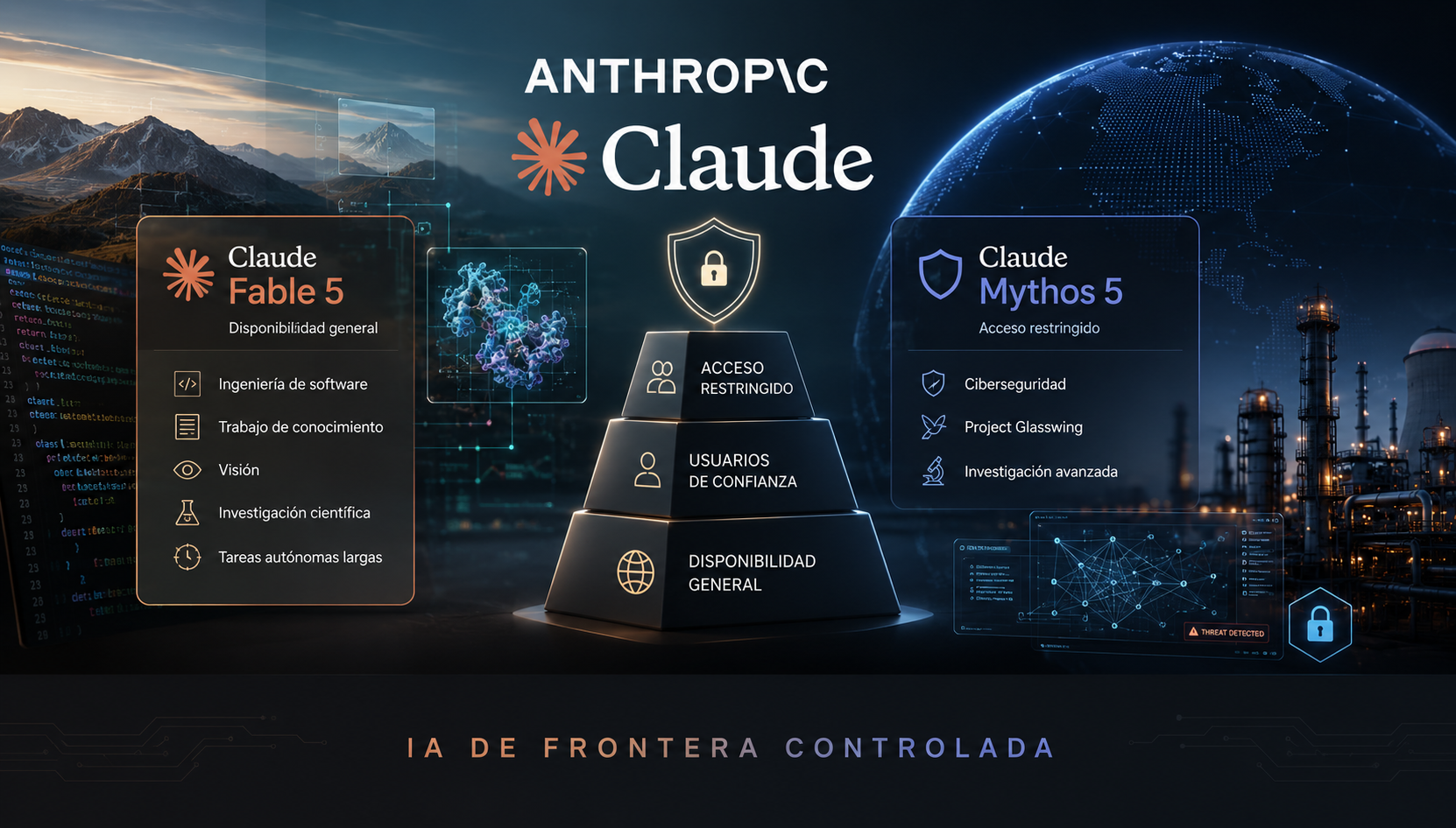 claude-fable-5-mythos-5-featured Claude Fable 5 y Claude Mythos 5 como IA de frontera con acceso empresarial controlado