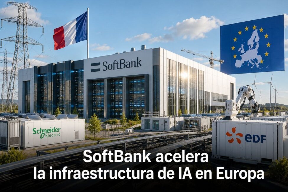 SoftBank quiere invertir hasta 75.000 millones en Francia para convertir la infraestructura de IA en ventaja europea Portada editorial de Exdesis sobre SoftBank quiere invertir hasta 75.000 millones en Francia para convertir la infraestructura de IA en ventaja europea.