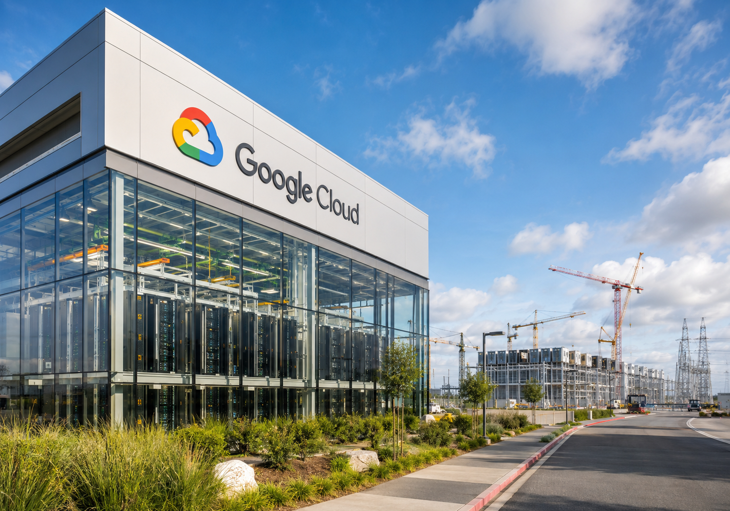 Centro de datos de Google Cloud en expansión con nuevos servidores e infraestructura