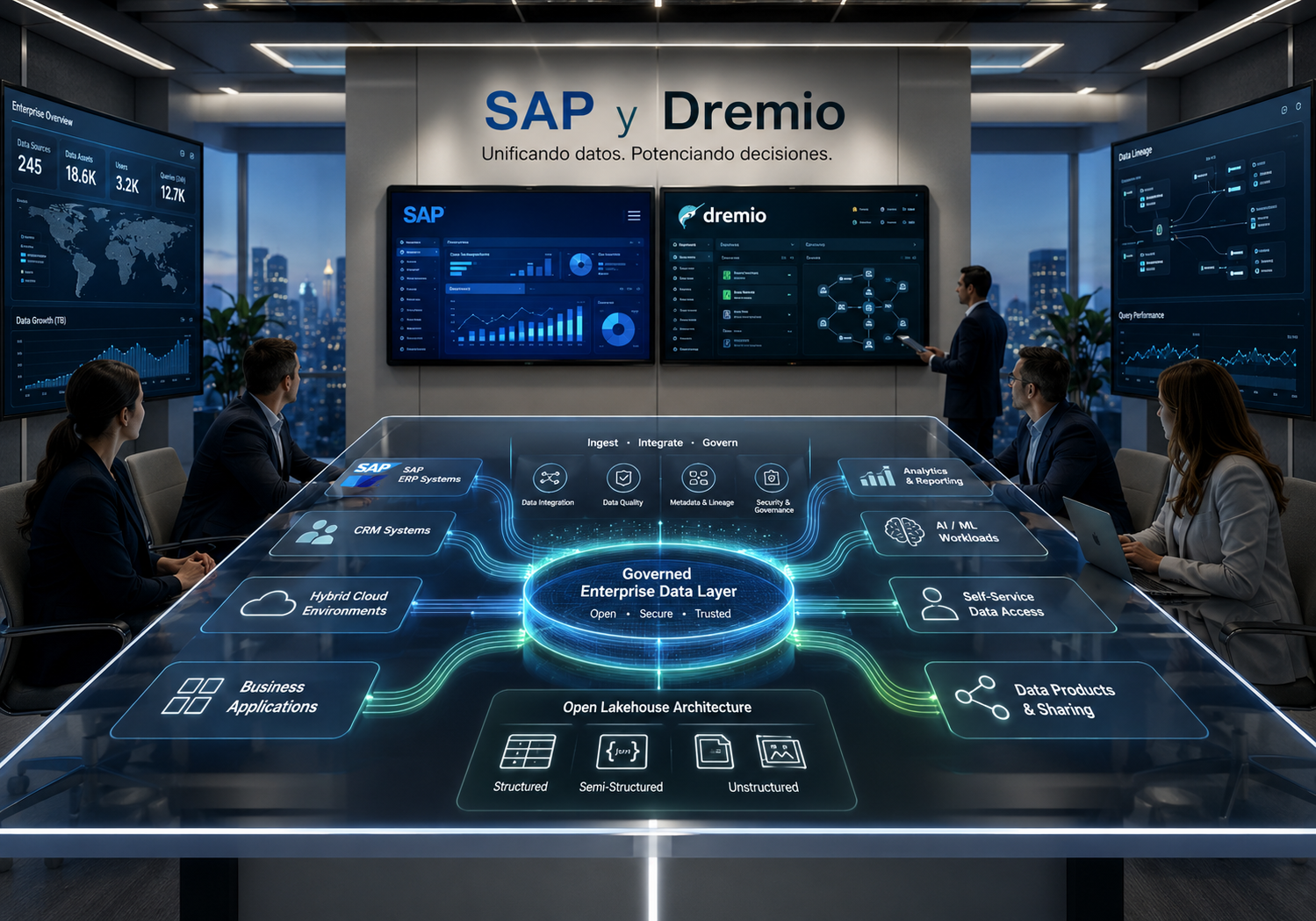 sap-dremio-cover Portada editorial sobre SAP, Dremio y la capa de datos empresarial