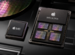 Chips Apple M6 y M5 Ultra representados sobre una arquitectura de silicio de alto rendimiento