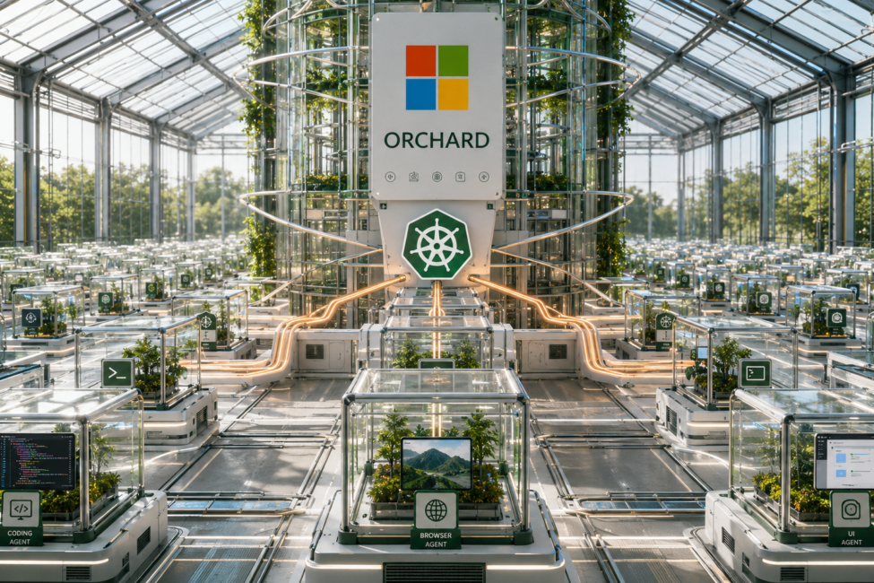 Microsoft Orchard coordina agentes de IA aislados sobre Kubernetes