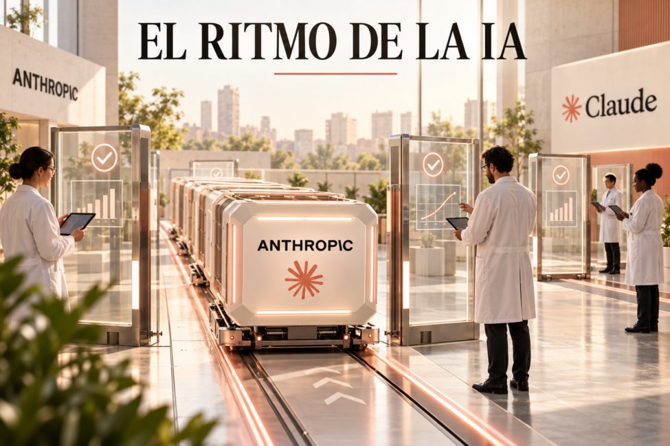 Centro de evaluación de Anthropic donde especialistas supervisan el avance de modelos de inteligencia artificial de frontera