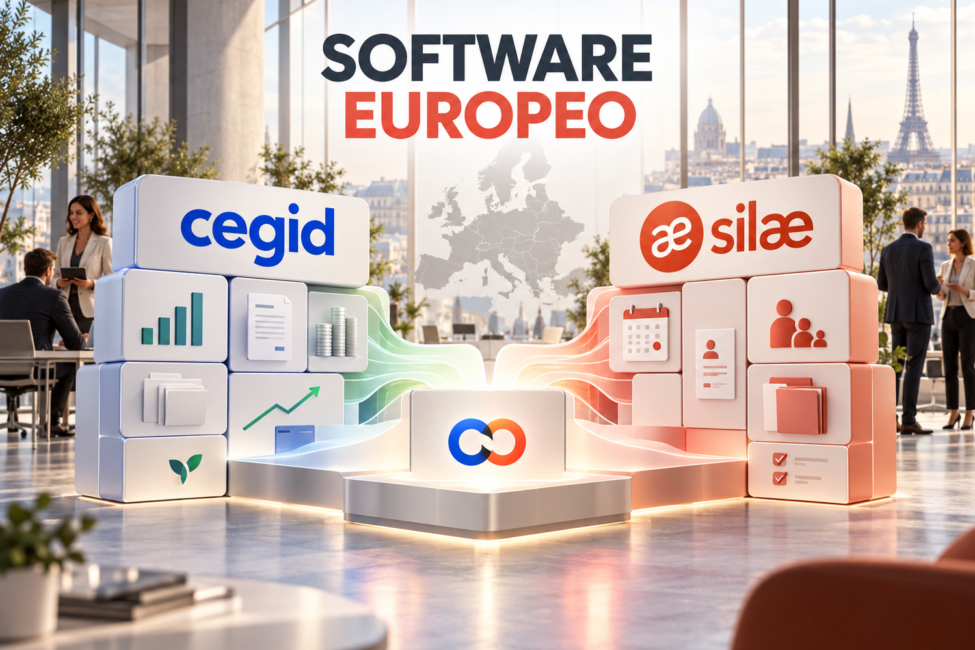Identidades de Cegid y Silae conectadas sobre una arquitectura europea de software de gestión